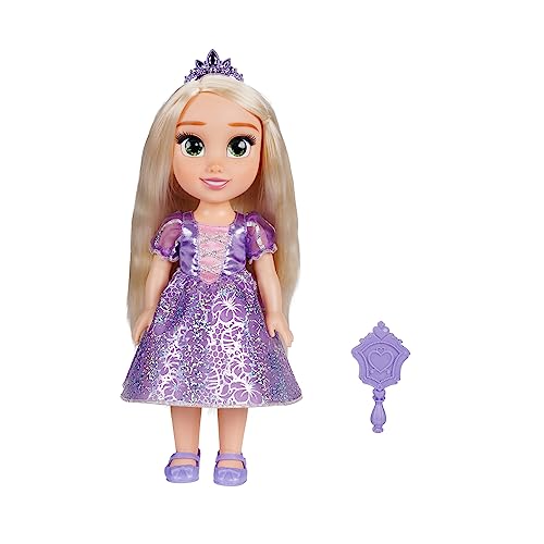 Disney Princess My Friend Rapunzel Doll 14 inch Tall includes Removable Outfit, Tiara, Shoes & Brush