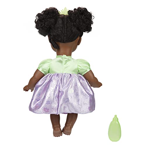 Disney Princess Tiana Baby Doll with Baby Bottle & Tiara