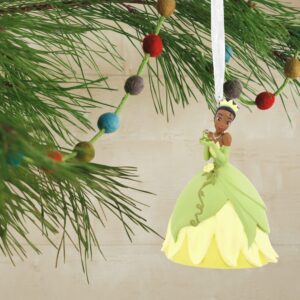 Hallmark Disney The Princess and The Frog Tiana with Frog Prince Naveen Christmas Ornament