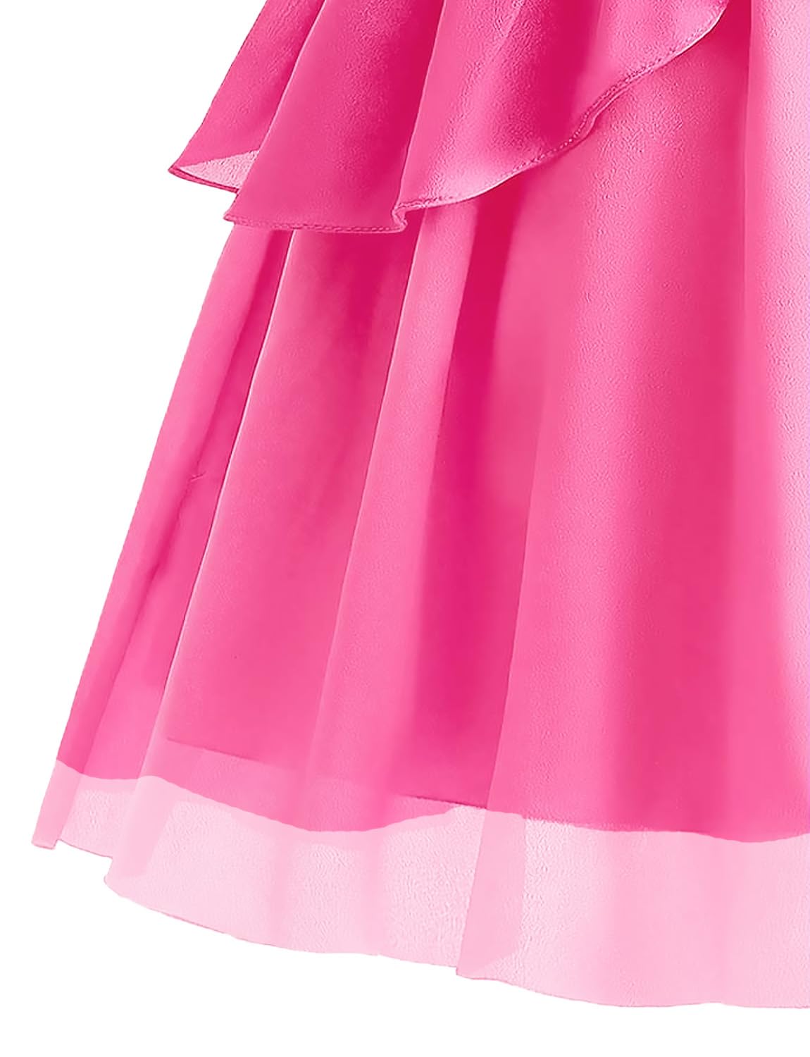 Minetom Princess Dresses for Girls Costume Light up Princess Dress up Clothes for Little Girls Birthday Cosplay Party Outfit 5-6 Years