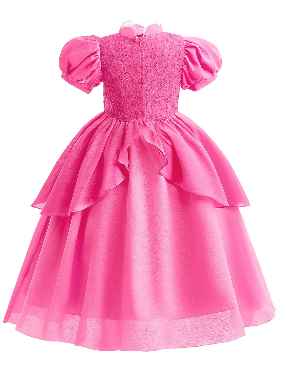 Minetom Princess Dresses for Girls Costume Light up Princess Dress up Clothes for Little Girls Birthday Cosplay Party Outfit 5-6 Years