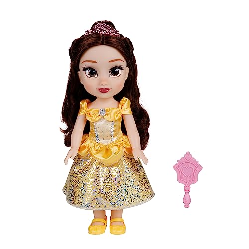 Disney Princess My Friend Belle Doll 14 inch Tall includes Removable Outfit, Tiara, Shoes & Brush