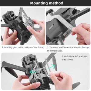 for Holy Stone HS720G Drone Detachable Landing Gear Drone Extension Protector Increased Bracket Quick Release Drone Accessories