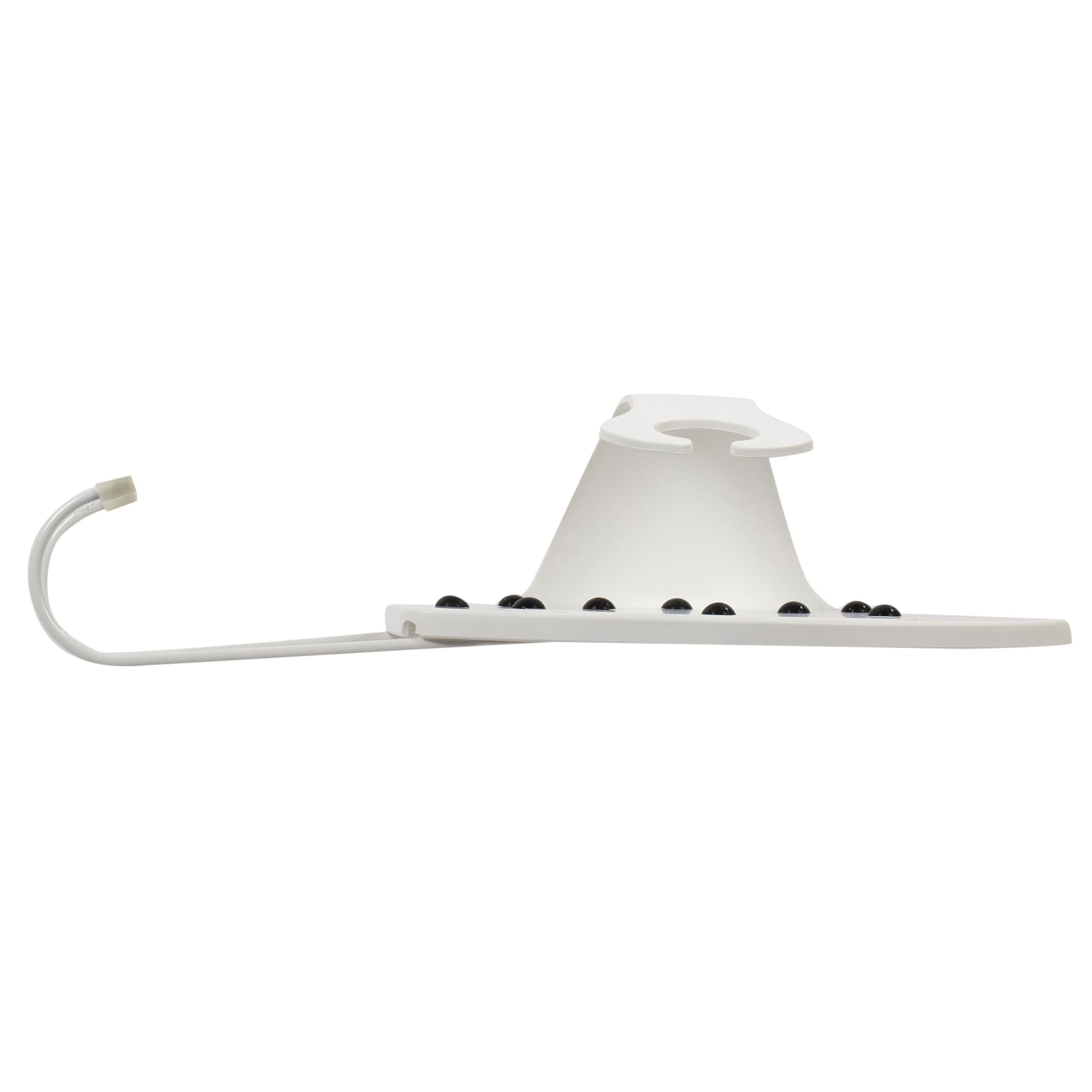 ACTION-1 No CTG Heat-Resistant Standard Size Wall Mount Iron Holder, White, 10 X 6 Inches US