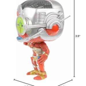 POP Iron [Maiden] Eddie - Somewhere in Time Funko Vinyl Figure (Bundled with Compatible Box Protector Case), Multicolored, 3.75 inches