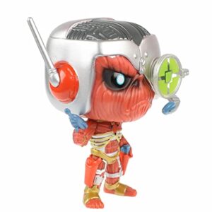 POP Iron [Maiden] Eddie - Somewhere in Time Funko Vinyl Figure (Bundled with Compatible Box Protector Case), Multicolored, 3.75 inches