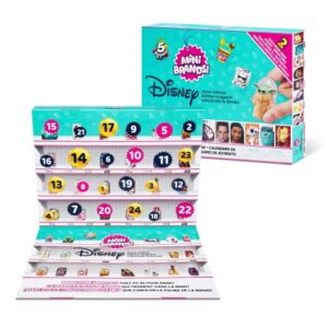 mini brands disney minis by zuru limited edition 24 pack with 4 exclusive minis, mystery collectibles toys comes with 24 minis