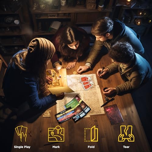 EXIT: The Game - Advent Calendar - The Silent Storm Family Game Cooperative Game Puzzle a Day Escape Room