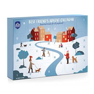 himalayan dog chew 24 joyful days dog advent calendar, 24 tasty dogs treats for all breeds, himalayan cheese treats, cookie treats, freeze dried whole meat treats