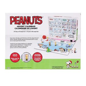 Peanuts Advent Calendar 2024 for Kids – Enjoy 24 Days of Countdown Surprises! Delightful 2-Inch Scale Figures & Accessories