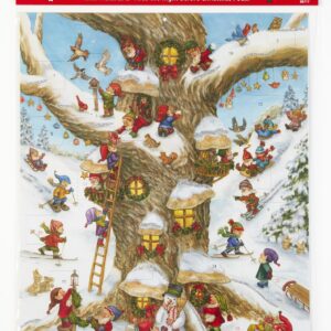 Elf Magic Advent Calendar (Countdown to Christmas) by Vermont Christmas Company with 'Twas the Night Before Christmas' Poem