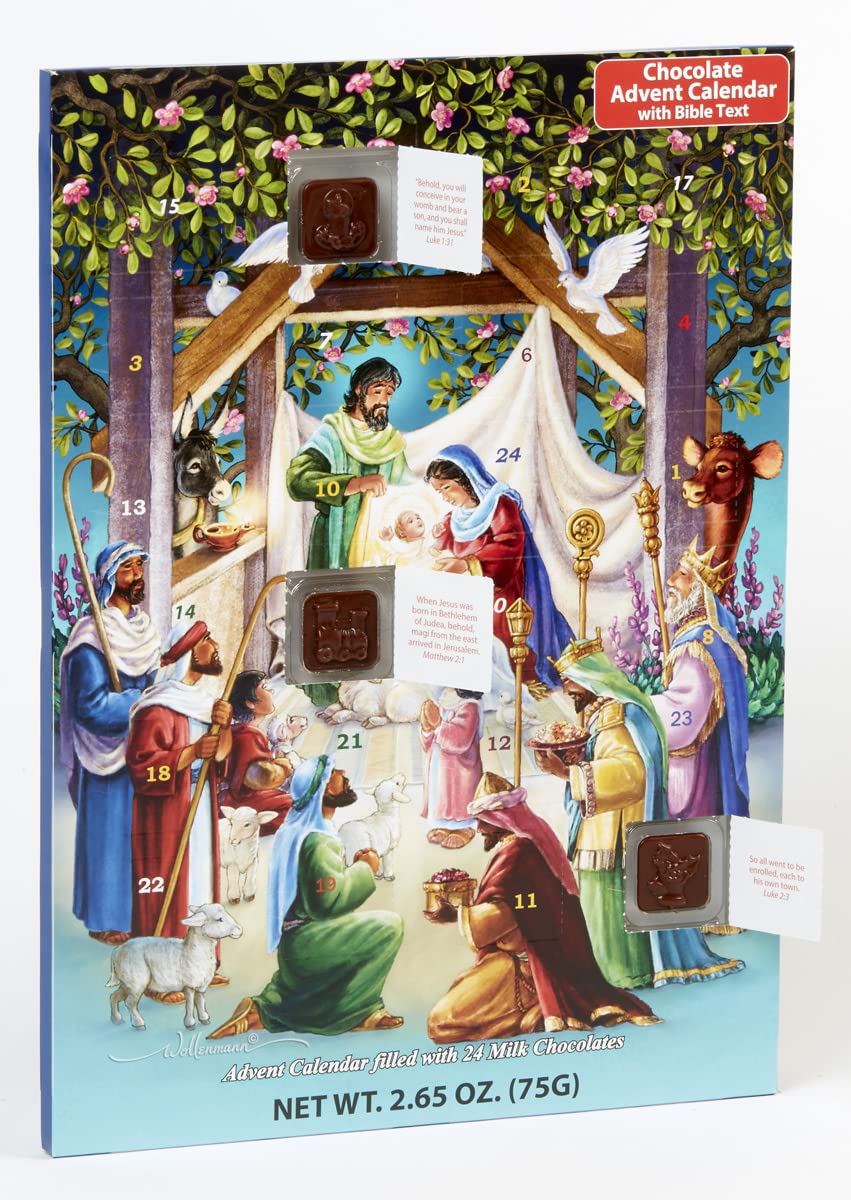 Alleluia Chocolate Advent Calendar (Countdown to Christmas)