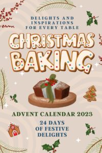 christmas baking advent calendar 2023: 24 days of festive delights