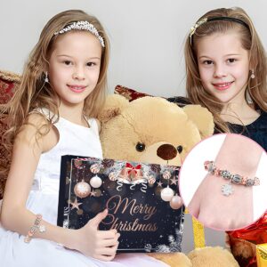 MOVINPE Rose Gold Jewelry Set Advent Calendar for Girl 2023 Christmas