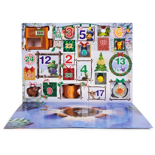 PAW Patrol: 2023 Advent Calendar with 24 Surprise Toys - Figures, Accessories and Kids Toys for Ages 3 and up