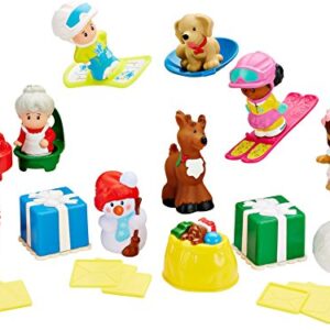 Fisher-Price Little People Toddler Toys Advent Calendar, Set Of 24 Figures & Accessories For Christmas Play Ages 1+ Years