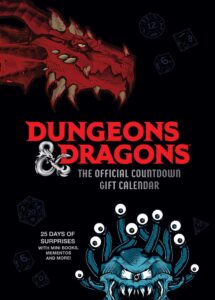 dungeons & dragons: the official countdown gift calendar: 25 days of mini books, mementos, and more!