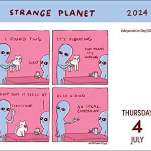 Strange Planet 2024 Day-to-Day Calendar: Wildly Unprepared for the Day