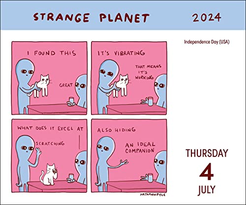 Strange Planet 2024 Day-to-Day Calendar: Wildly Unprepared for the Day