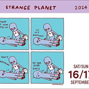 Strange Planet 2024 Day-to-Day Calendar: Wildly Unprepared for the Day