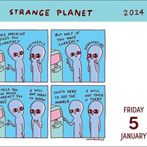 Strange Planet 2024 Day-to-Day Calendar: Wildly Unprepared for the Day