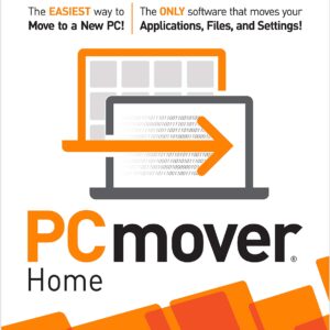 Laplink PCmover Home | Instant Download | Single Use License | Moves Applications, Files, and Settings to Your New PC