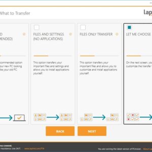 Laplink PCmover Home | Instant Download | Single Use License | Moves Applications, Files, and Settings to Your New PC