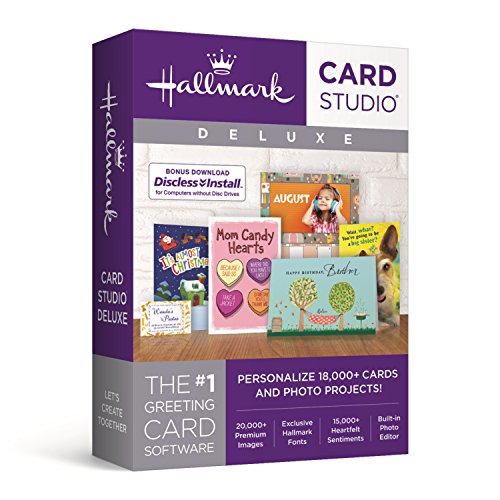 Nova Development US Hallmark Card Studio Deluxe 2018 - Old Version