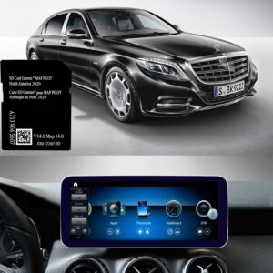 Navigation SD Card Map Compatible with Mercedes Garm./Pilot, C-Class E-Class GLC.Version 14.0 (MAP 14.0) ONLY BE Used in The Audio 20 (Code 522) NTG Sync USA/Can/Mex