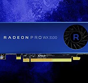 AMD Radeon Pro WX 3100 Graphic Card - 1.22 GHz Core - 4 GB GDDR5 - Half-Length - Single Slot Space Required