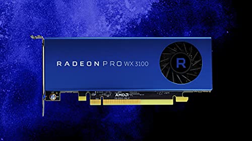 AMD Radeon Pro WX 3100 Graphic Card - 1.22 GHz Core - 4 GB GDDR5 - Half-Length - Single Slot Space Required