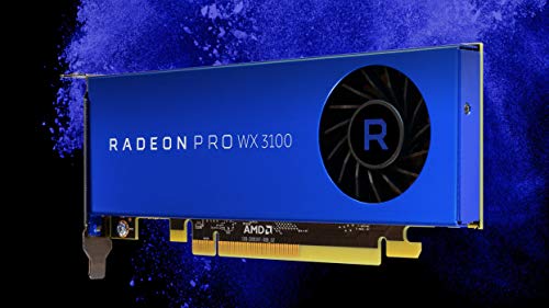 AMD Radeon Pro WX 3100 Graphic Card - 1.22 GHz Core - 4 GB GDDR5 - Half-Length - Single Slot Space Required