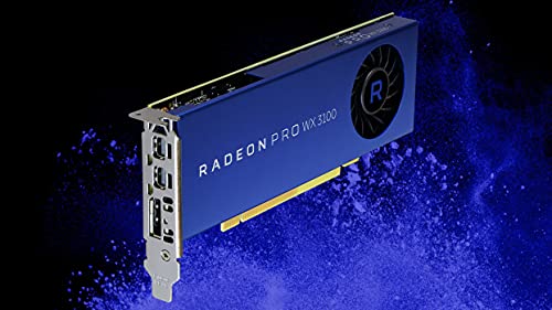 AMD Radeon Pro WX 3100 Graphic Card - 1.22 GHz Core - 4 GB GDDR5 - Half-Length - Single Slot Space Required