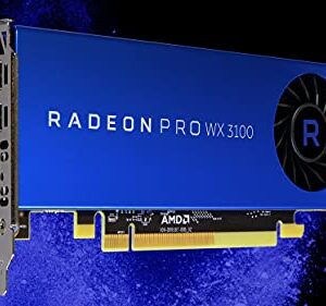 AMD Radeon Pro WX 3100 Graphic Card - 1.22 GHz Core - 4 GB GDDR5 - Half-Length - Single Slot Space Required