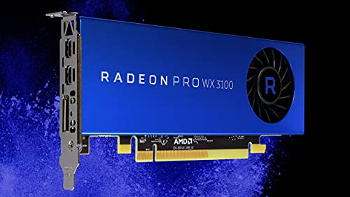 AMD Radeon Pro WX 3100 Graphic Card - 1.22 GHz Core - 4 GB GDDR5 - Half-Length - Single Slot Space Required