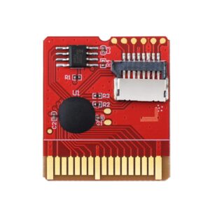 RGEEK Plus Update Wood Version SDHC Dual Core with 32GB Micro SD Memory Card for Nintendo 3DS NDS New 3DSLL, No timebomb for Gaming Console