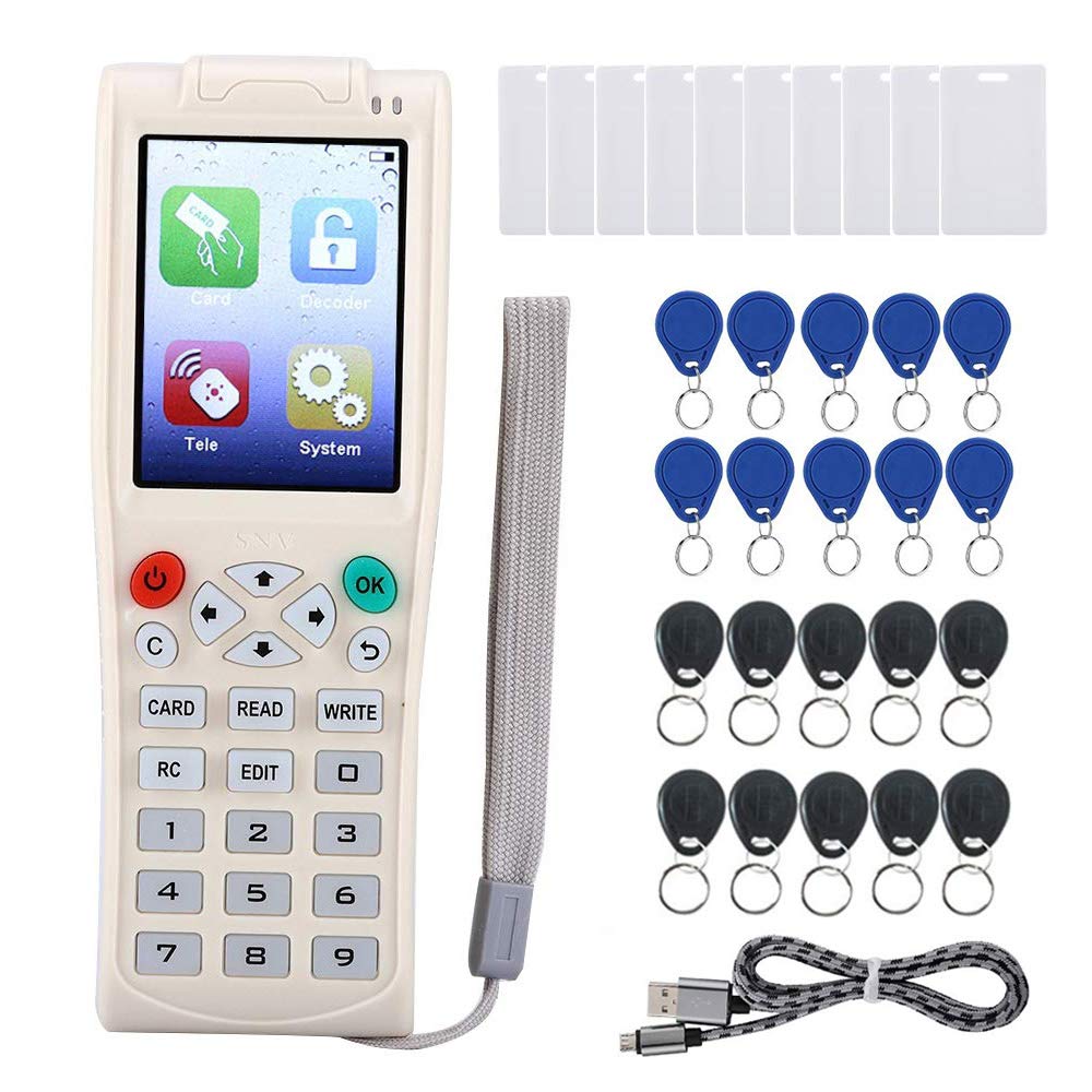 English Version iCopy 5 Full Decode Function Smart Card Copier Reader Writer for IC ID HID CPUK Reader Writer Duplicator Cards