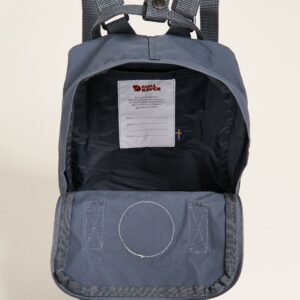 Fjallraven Women's Kanken Mini Backpack, Graphite, Blue, One Size