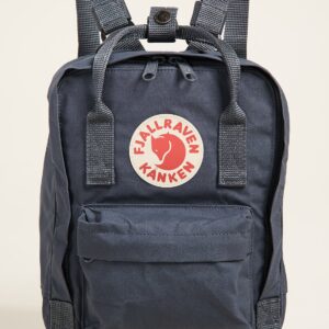 Fjallraven Women's Kanken Mini Backpack, Graphite, Blue, One Size