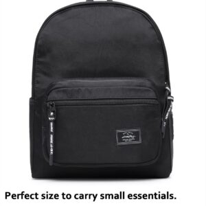 HotStyle SIMPLAY+ Mini Backpack Cute for Work Travel & Everyday, Black