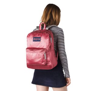 JanSport High Stakes Backpack - Slate Rose Pink Satin