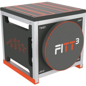 new image unisex's fitt cube total body workout, high intensity interval training machine, accent color varies