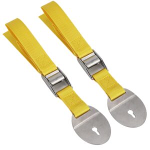 scottchen pro safety ladder strap leash for ladder fix and stabilize - 2pcs