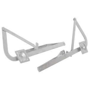 kuafu 55-2 attic ladder spreader hinge arms compatible with werner mfg after 2010 - (pair)