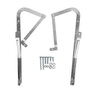 attic ladder spreader hinge arms replacement kit for werner 55-1 2006 and older - (pair)