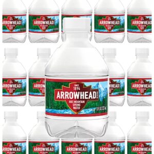 Diamond coast Arrowhead spring water 8 fl oz, total 15 bottles, total 120 fl oz