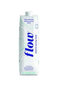 flow collagen infused watermelon flavored water - 100% natural spring water with liquid collagen - keto-friendly, paleo-friendly and gluten-free. 6 pack of 33.8 fl bottles