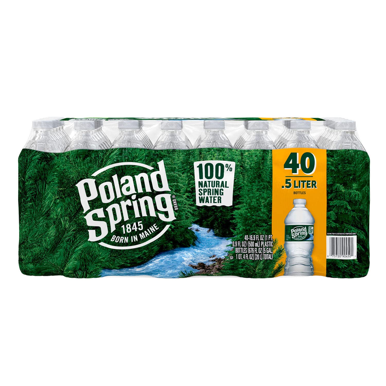 Poland Spring Natural Water 16.9 oz. 40 pk. (2 cases)