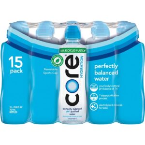 core hydration nutrient enhanced water, 23.9 fluid ounce (pack of 15)