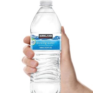 Blue Ribbon Kirkland Signature Purified Drinking Water 16.9 Fl Oz (Pack of 40, Total of 676 Fl Oz)